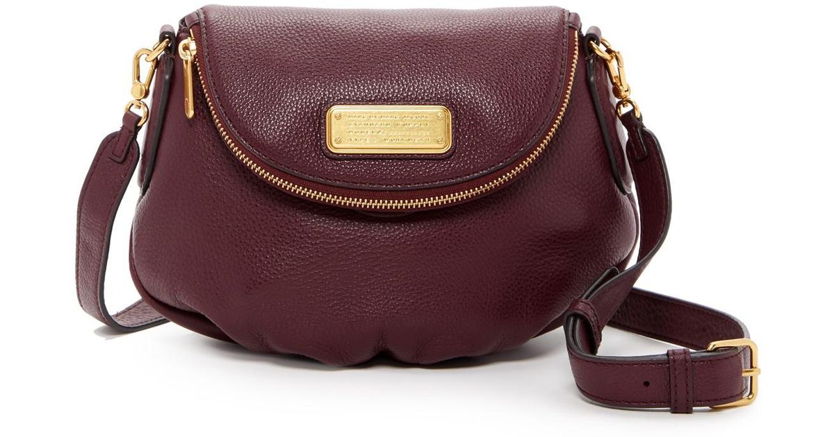 marc by marc jacobs mini natasha leather crossbody