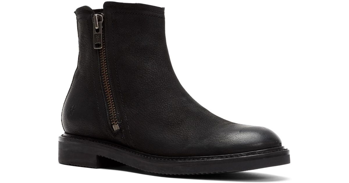 frye gordon side zip boot