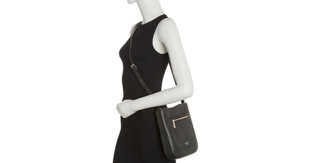 Kate Spade Leila Top Zip Crossbody Bag in Black Lyst