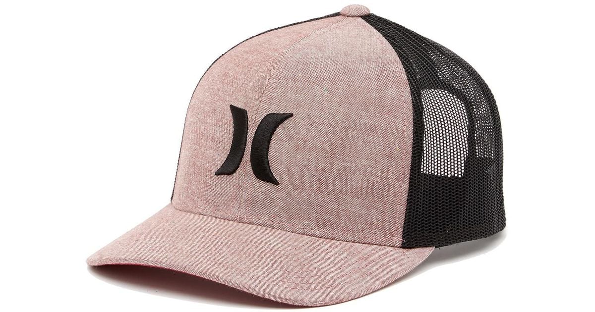 hurley del mar trucker hat