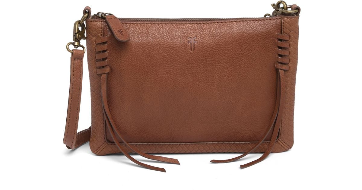 Frye Mini Freya Crossbody Bag in Brown Lyst