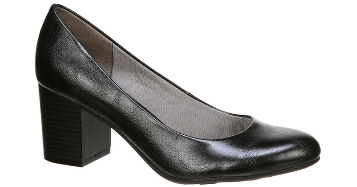 lifestride block heel pumps