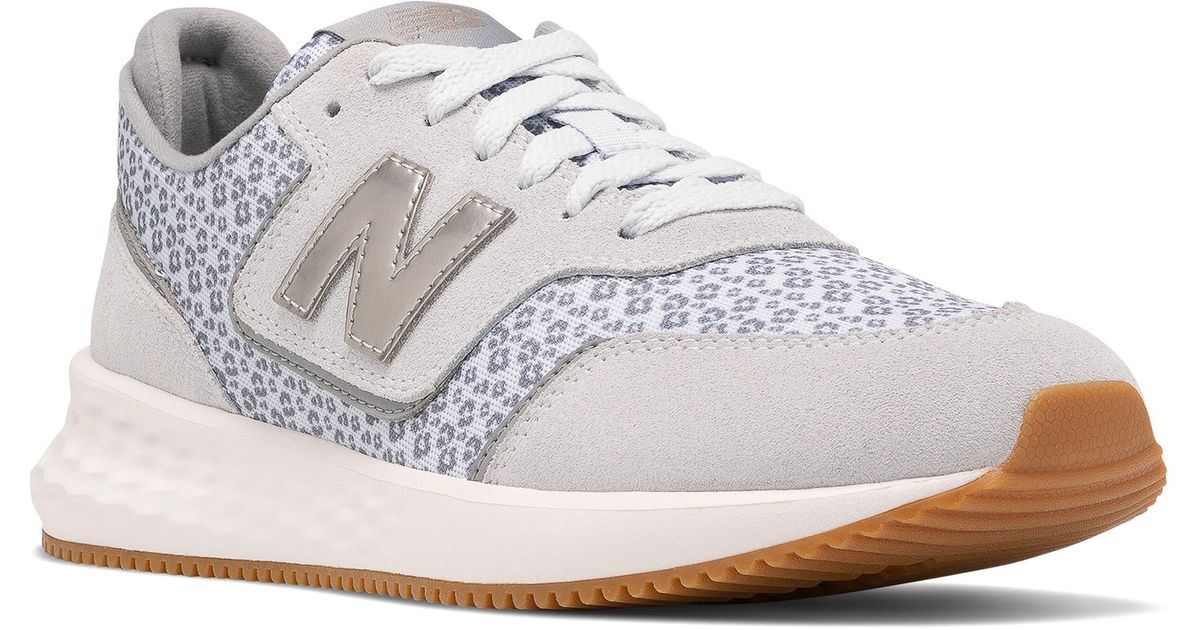 New Balance Animal Print X70 Sneaker In Grey At Nordstrom Rack in