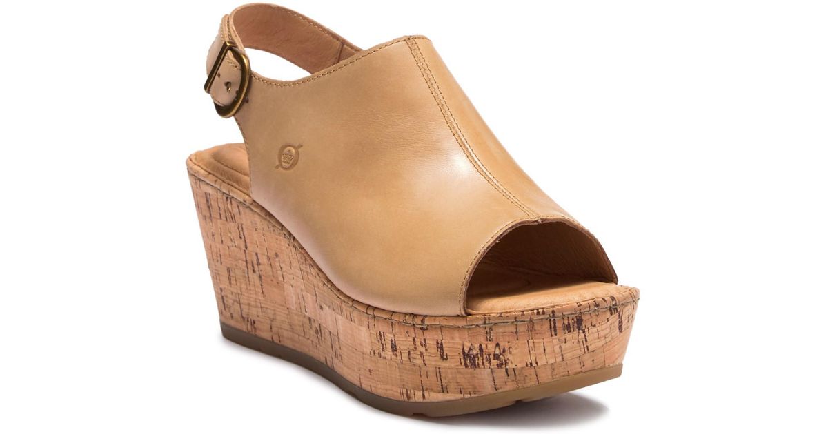 born orbit platform slingback