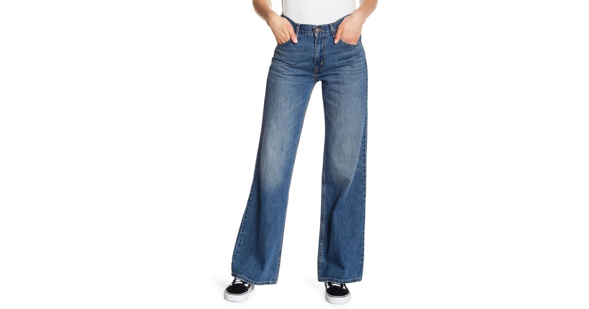 Levi's Denim Vintage Wide Leg Jeans in Blue | Lyst