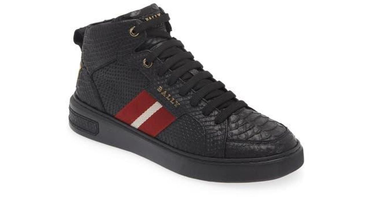 Bally snakeskin sneakers hotsell