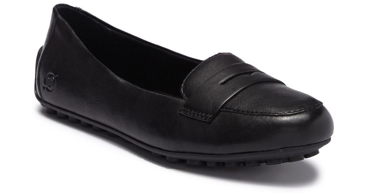 born stellar leather penny loafer
