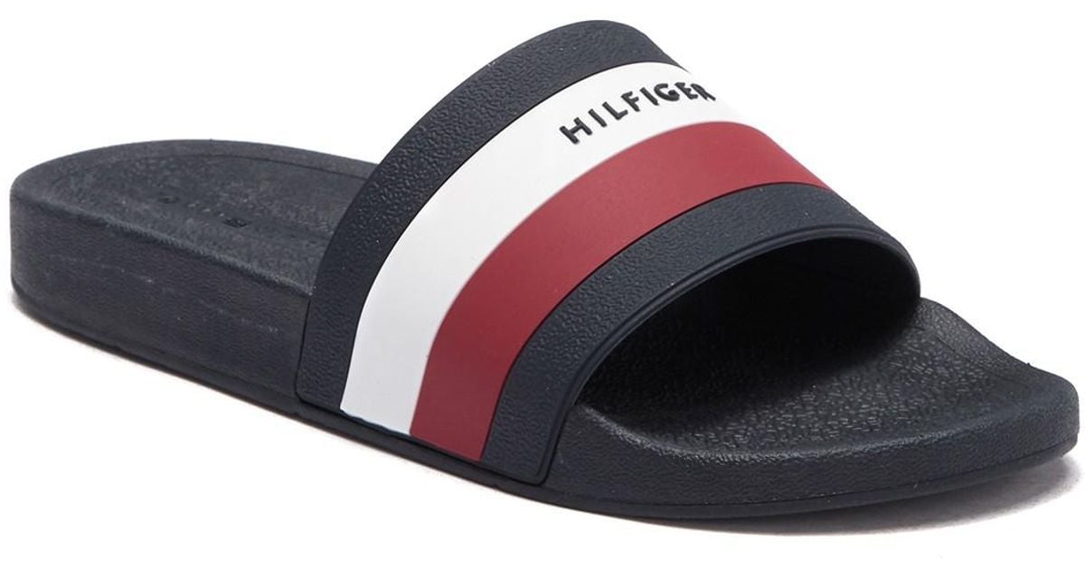 Tommy Hilfiger Synthetic Earthy Slide 