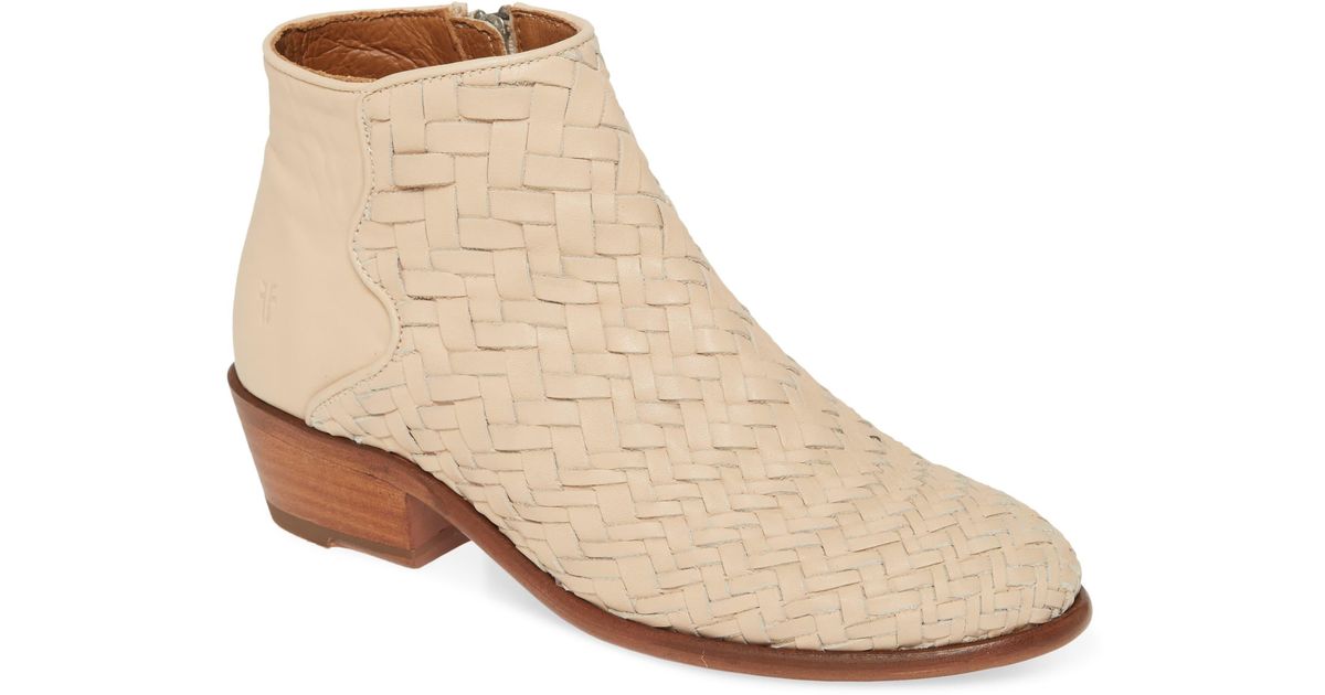 Frye woven bootie Clearance