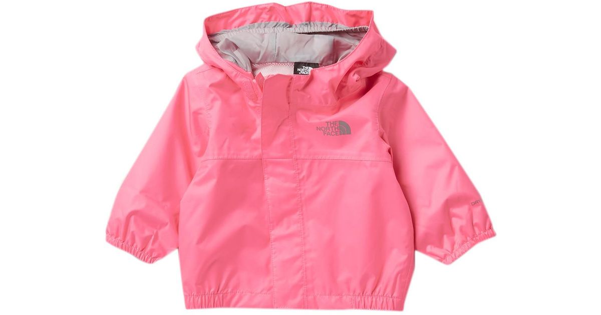 baby pink north face jacket