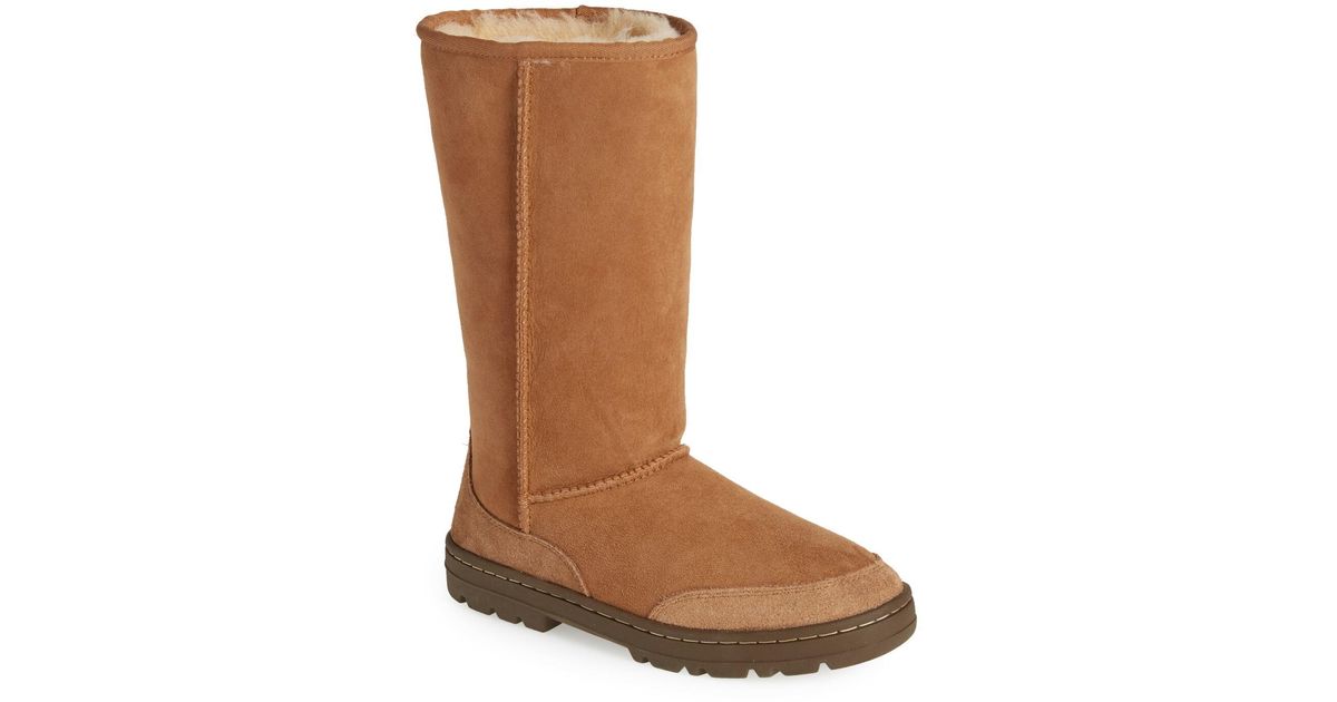 ultra revival genuine shearling tall boot