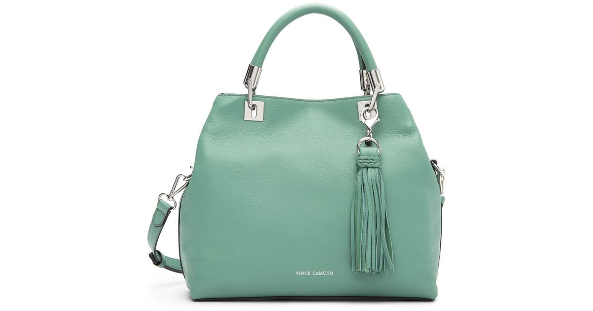 vince camuto elva leather satchel
