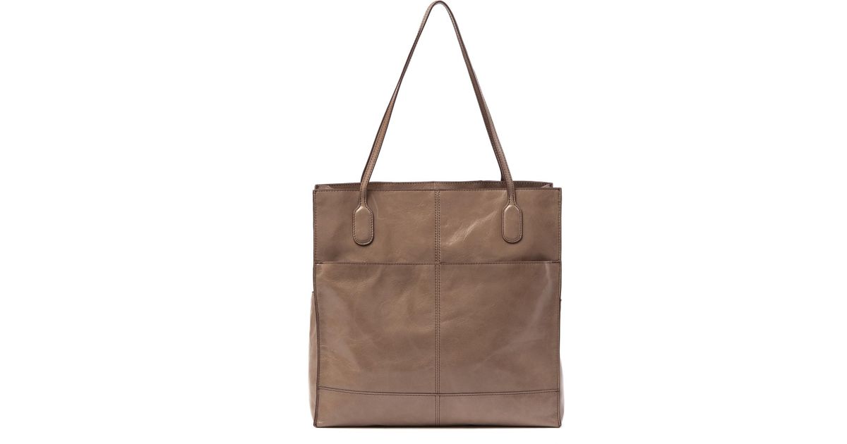 Hobo International Finley Leather Tote Bag in Brown | Lyst