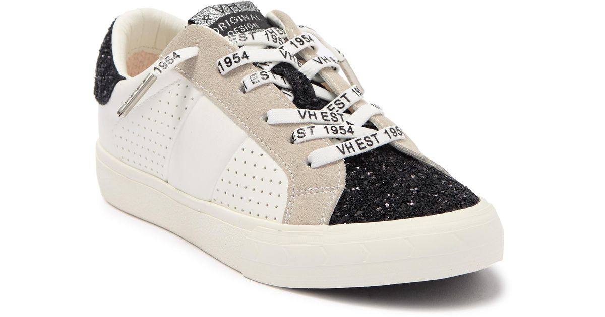 dina perforated sneaker vintage havana