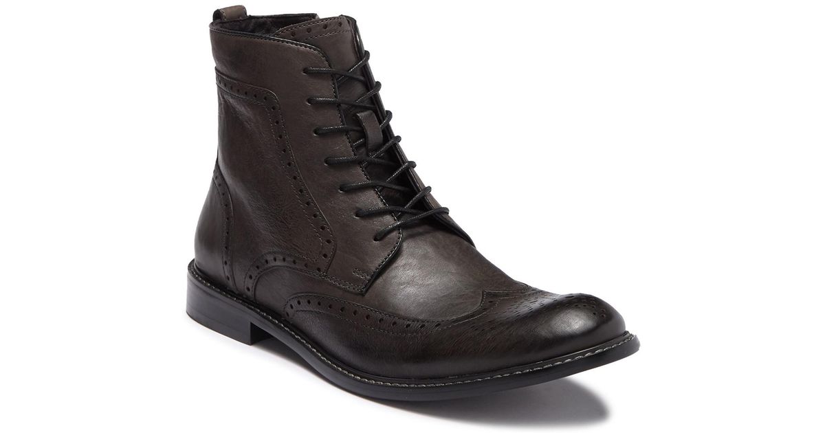 john varvatos lace up boots