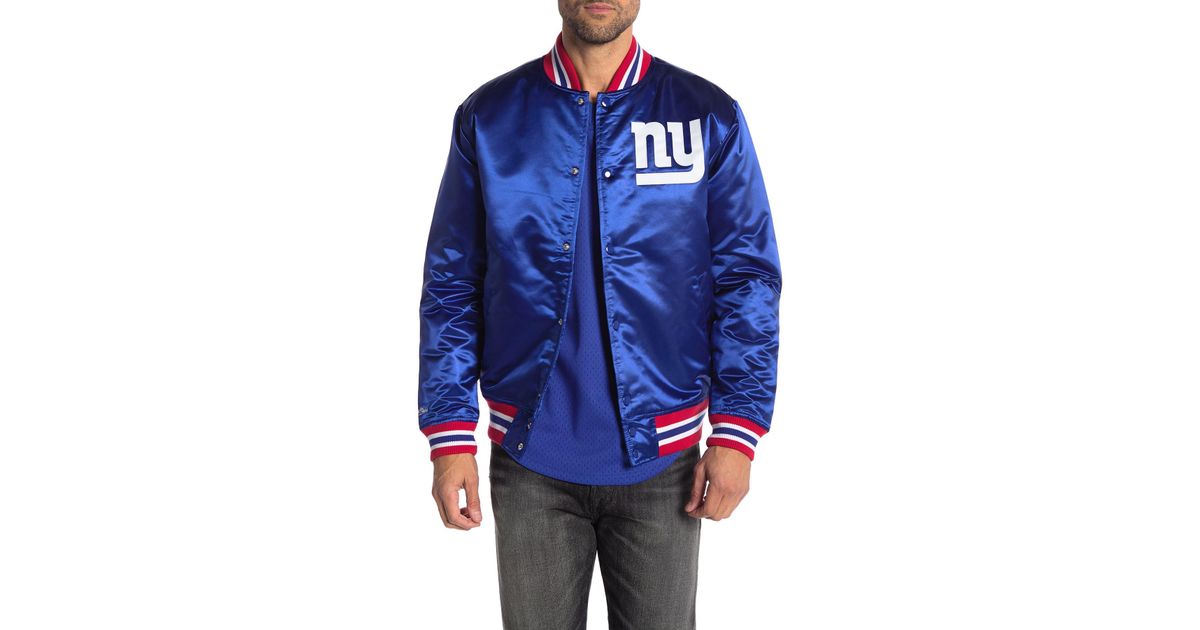 mitchell and ness giants jacket
