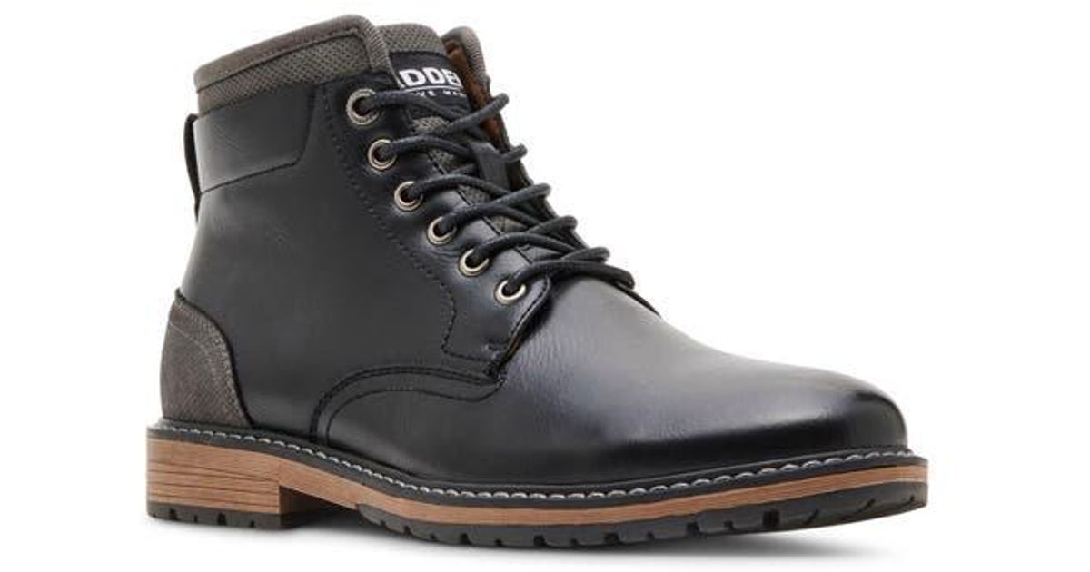 Madden Taskorn Combat Boot in Black for Men | Lyst