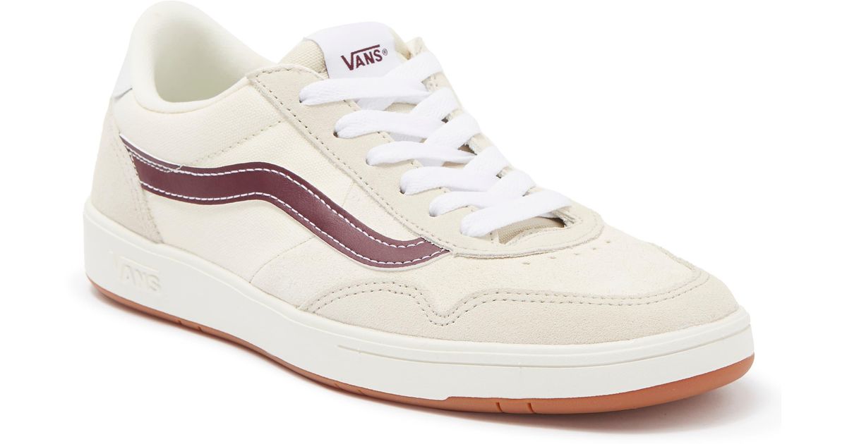 Vans Leather Trainer Cruze Too Comfycush Skate Sneaker In