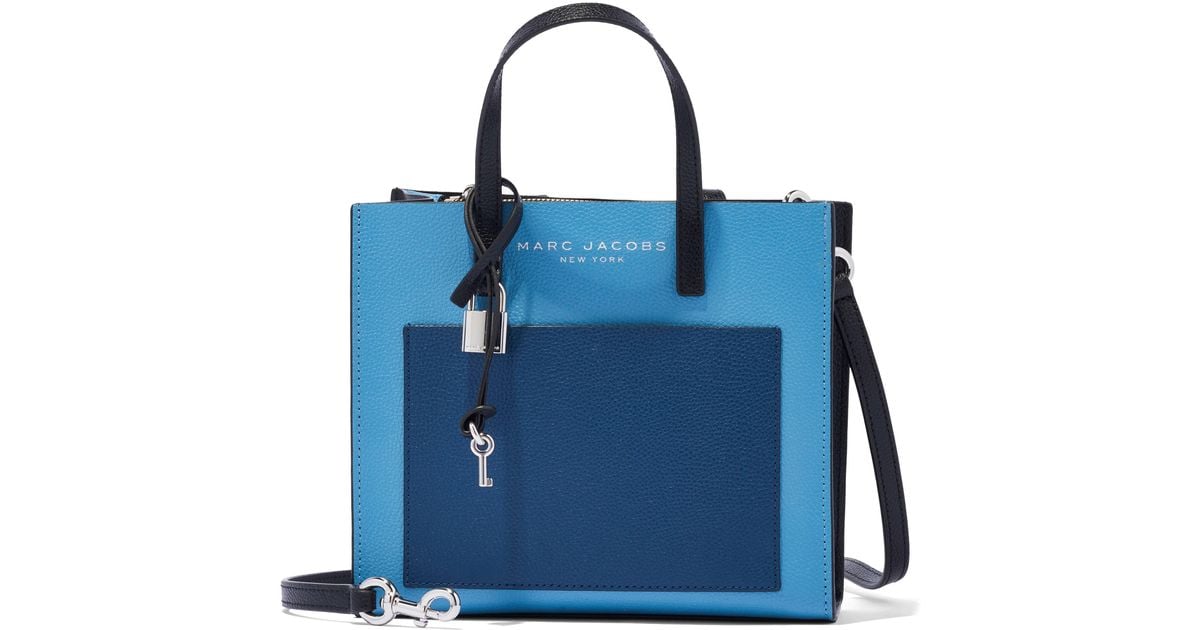 Marc Jacobs Small Leather Crescent Shoulder Bag In Azure Blue At Nordstrom  Rack