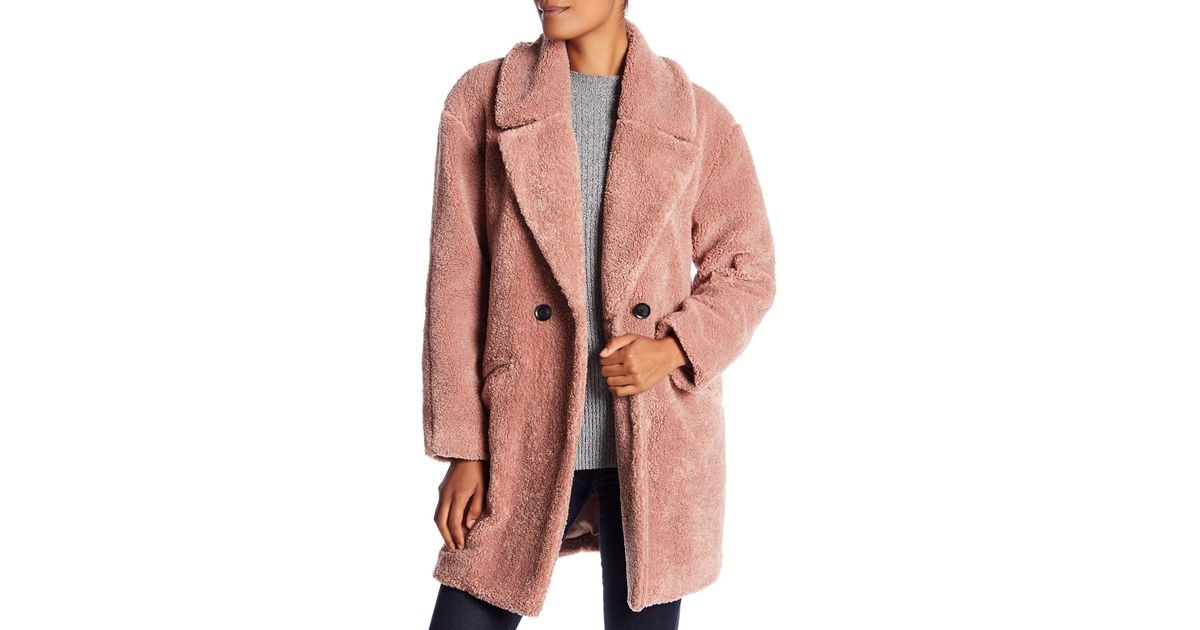 lucky brand missy faux fur jacket