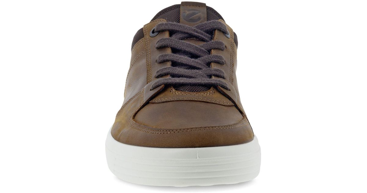 Ecco Soft Classic M Magnet Sneaker in Brown for Men | Lyst