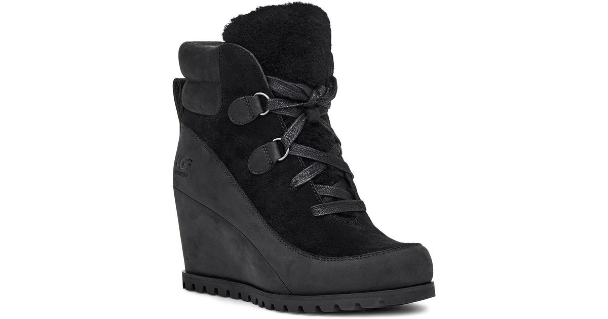 ugg waterproof insulated wedge boot