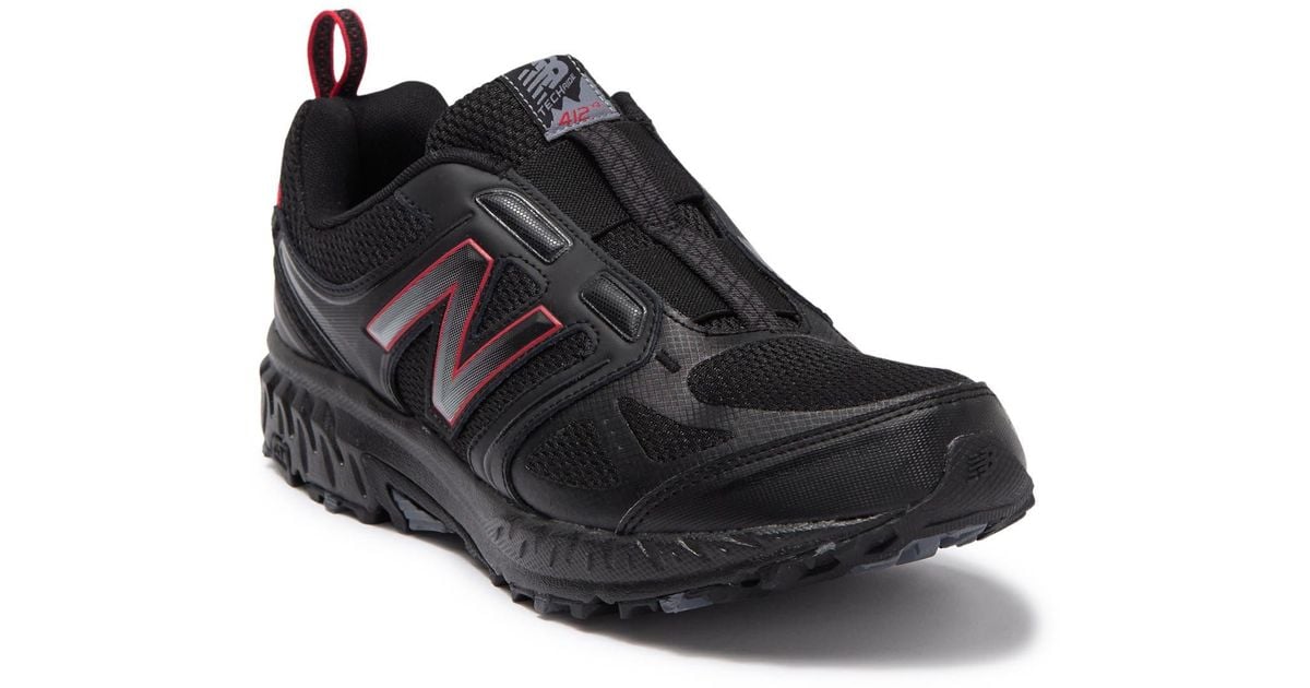 New Balance Rubber T410 V3 Trail Running Shoe In Black At Nordstrom ...