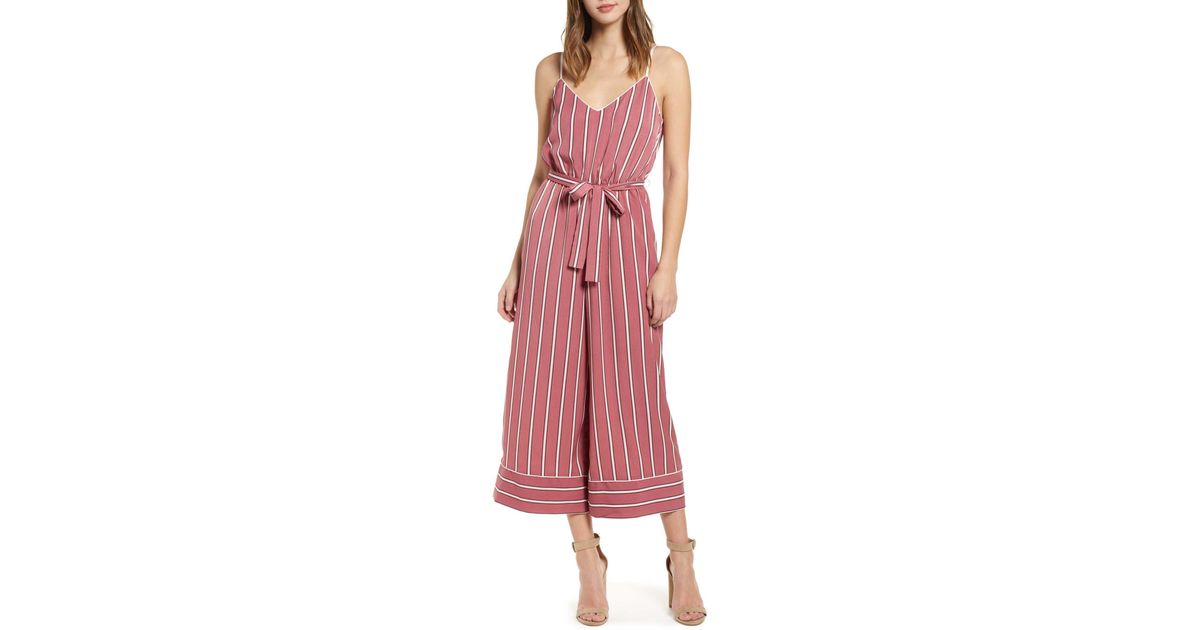 leith piped cami jumpsuit
