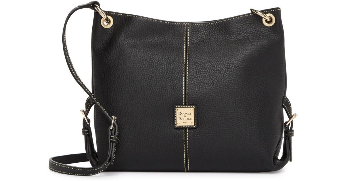 Dooney & Bourke Frederica Leather Crossbody Bag in Black Lyst