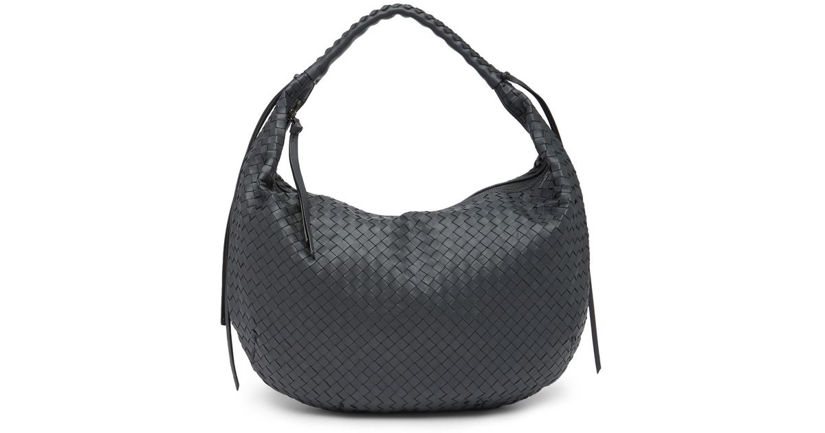 christopher kon woven leather bag
