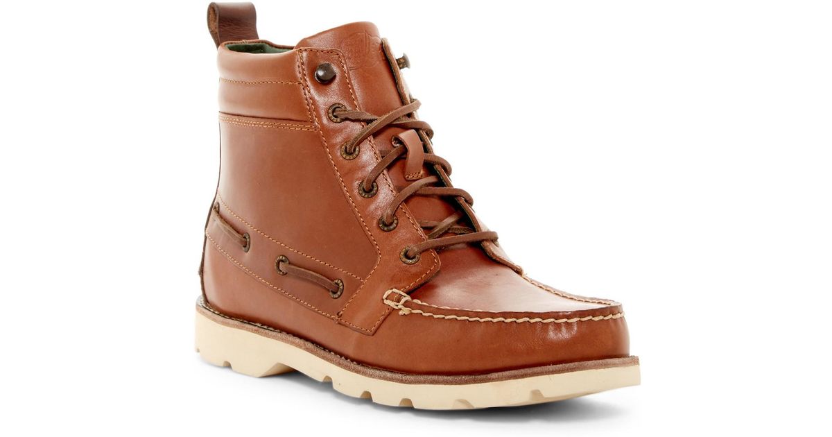 sperry moc toe boot