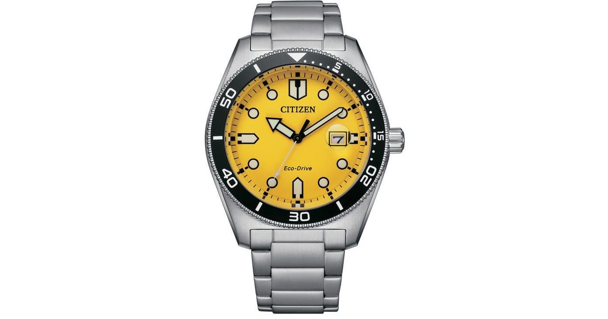 Citizen Gray Stainless Steel Sport Watch main image 1