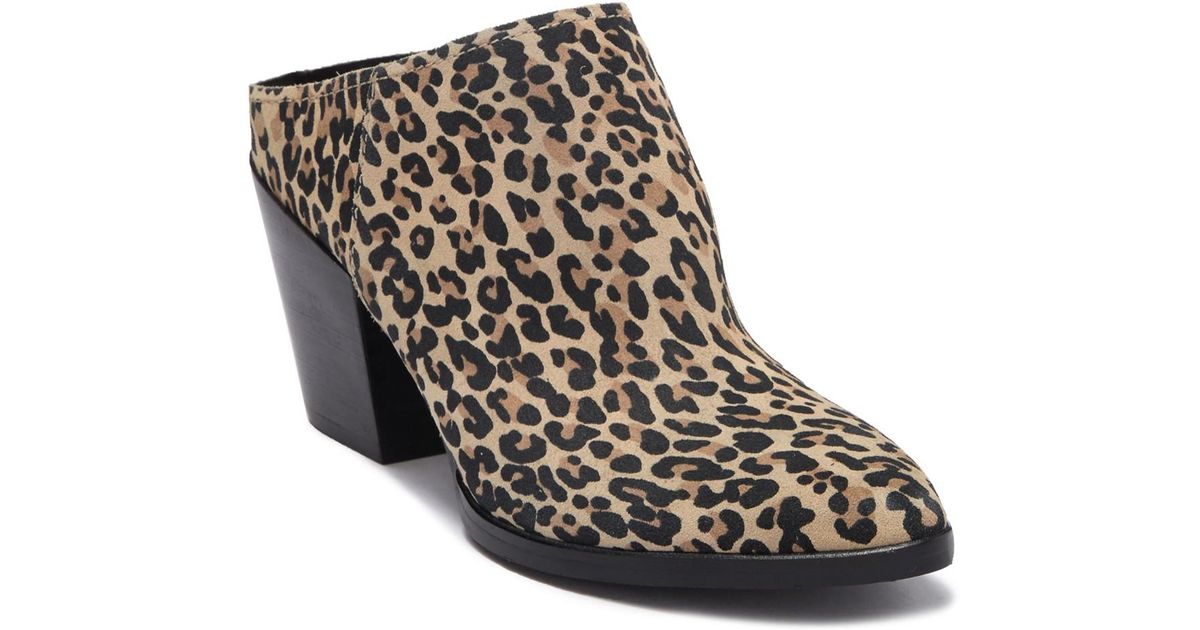 dv leopard mules