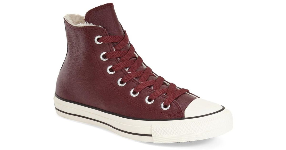 converse fur lined