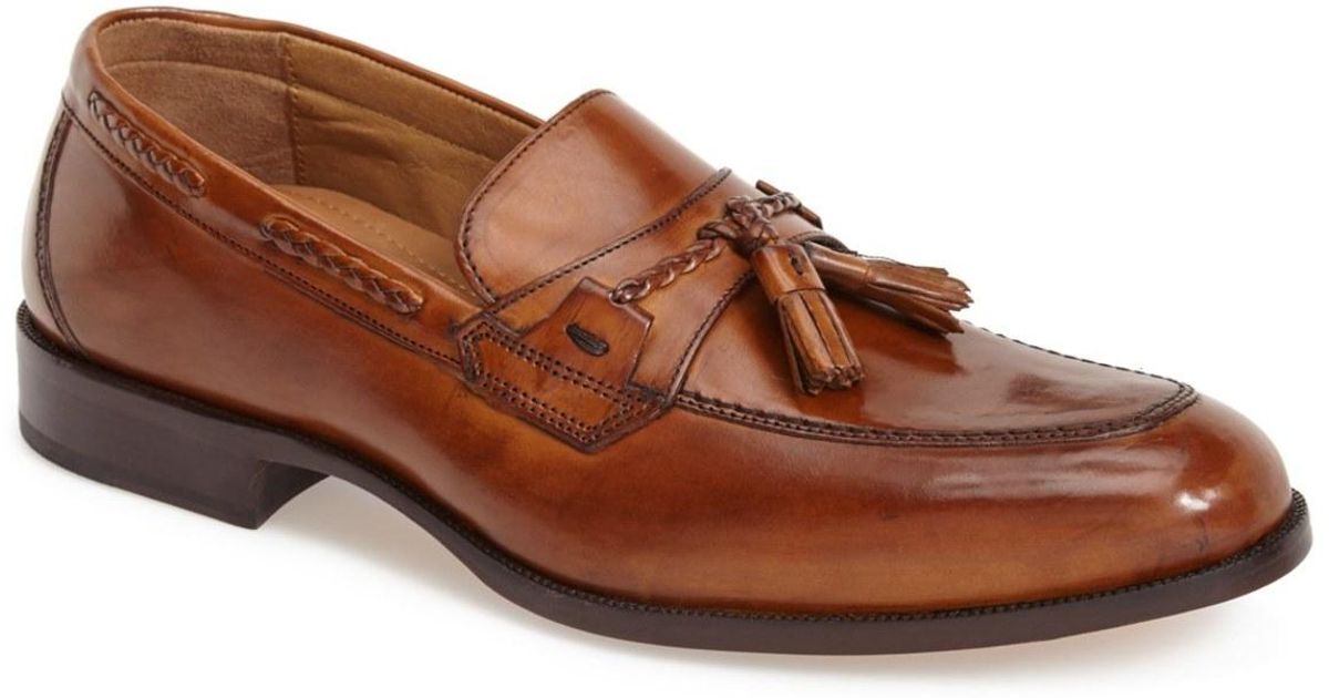 johnston and murphy tassel loafers johnston murphy stratton tassel loafer in brown for johnston and murphy tassel loafers johnston murphy stratton tassel loafer in brown for