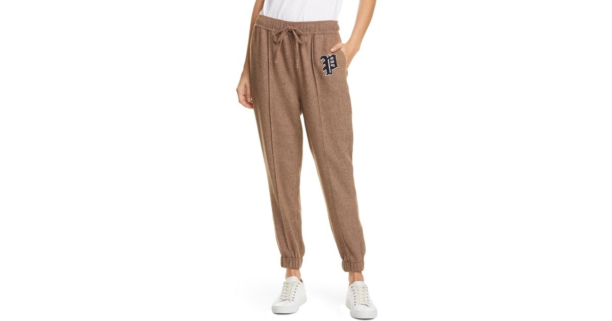 herringbone joggers