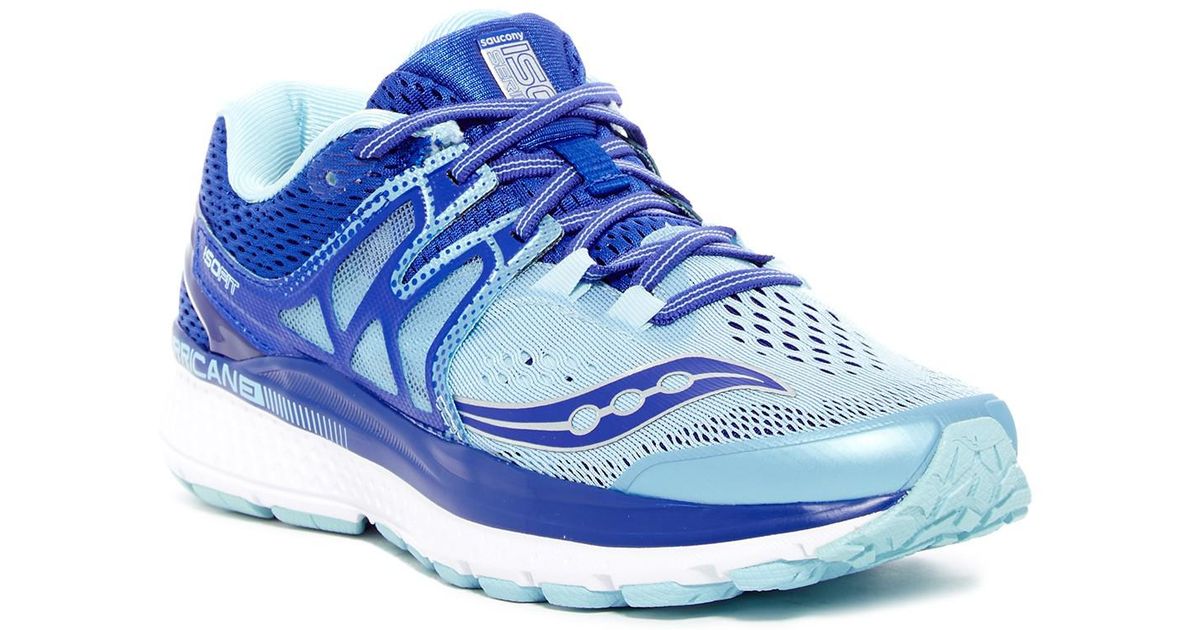 saucony hurricane iso 3 blu