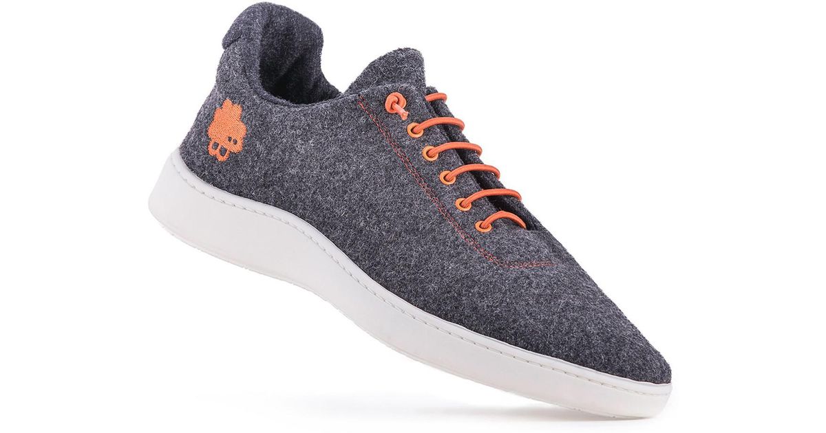 Baabuk Shoes Urban Wooler Sneaker Wooler-Greyorange
