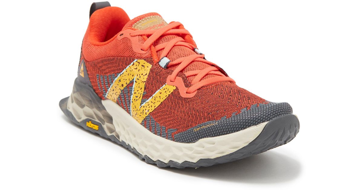 New Balance Fresh Foam Hierro V6 Trail Running Shoe in Red for Men Lyst