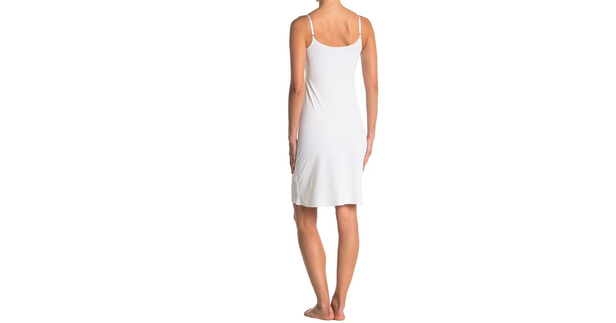 Commando Synthetic Full Cami Slip Dress in White Lyst