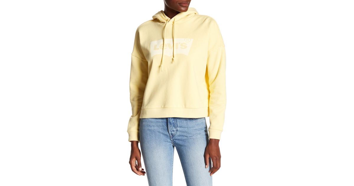 yellow levi hoodie