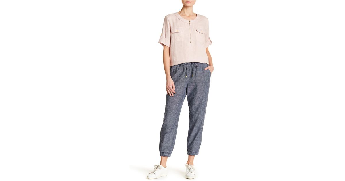 Ellen tracy linen pants Clearance