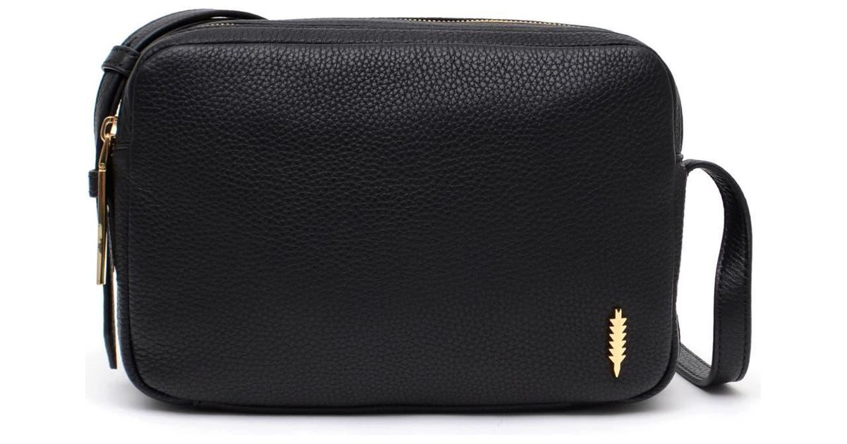 thacker Shay Leather Camera Crossbody Bag in Black Lyst