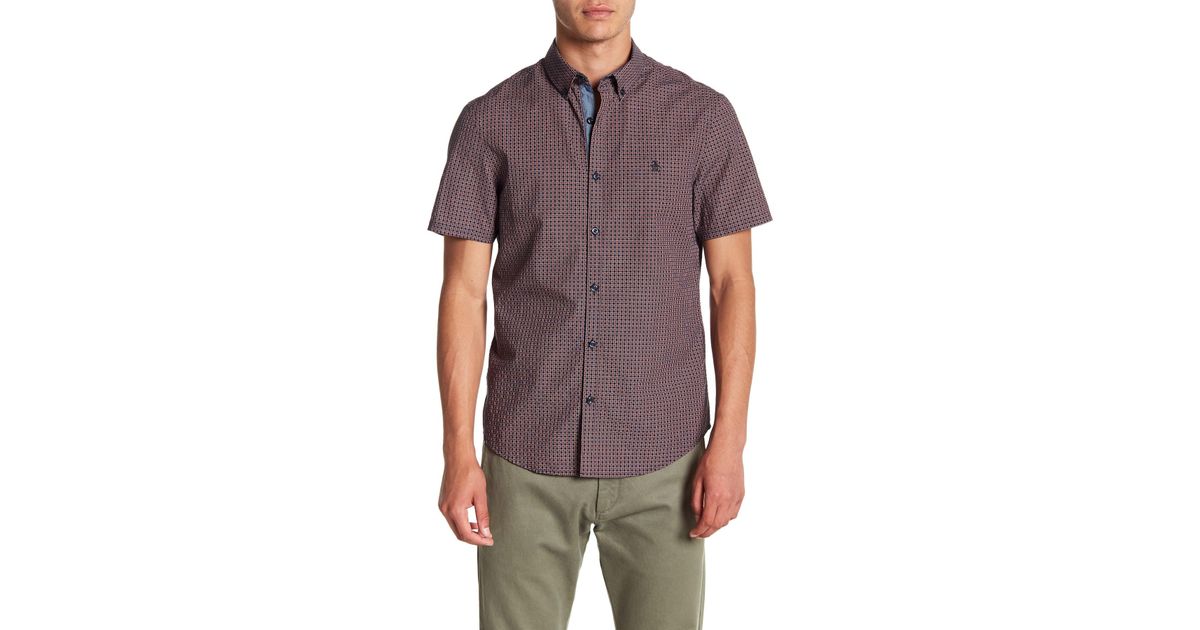 Original Penguin Mens Short Sleeve Pocket Tee