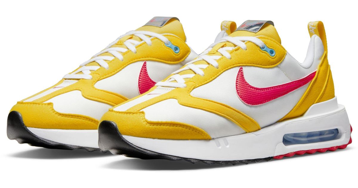 red and yellow air max
