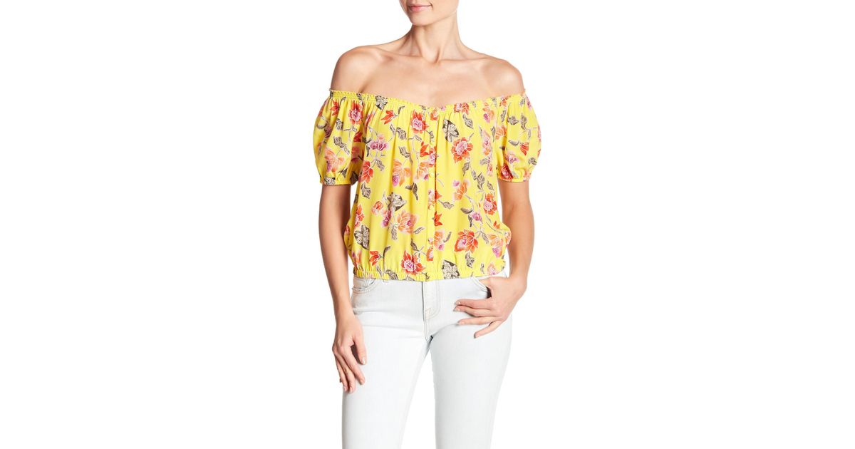 joie off the shoulder top