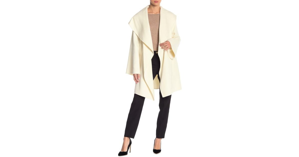 bcbg hazel wrap coat