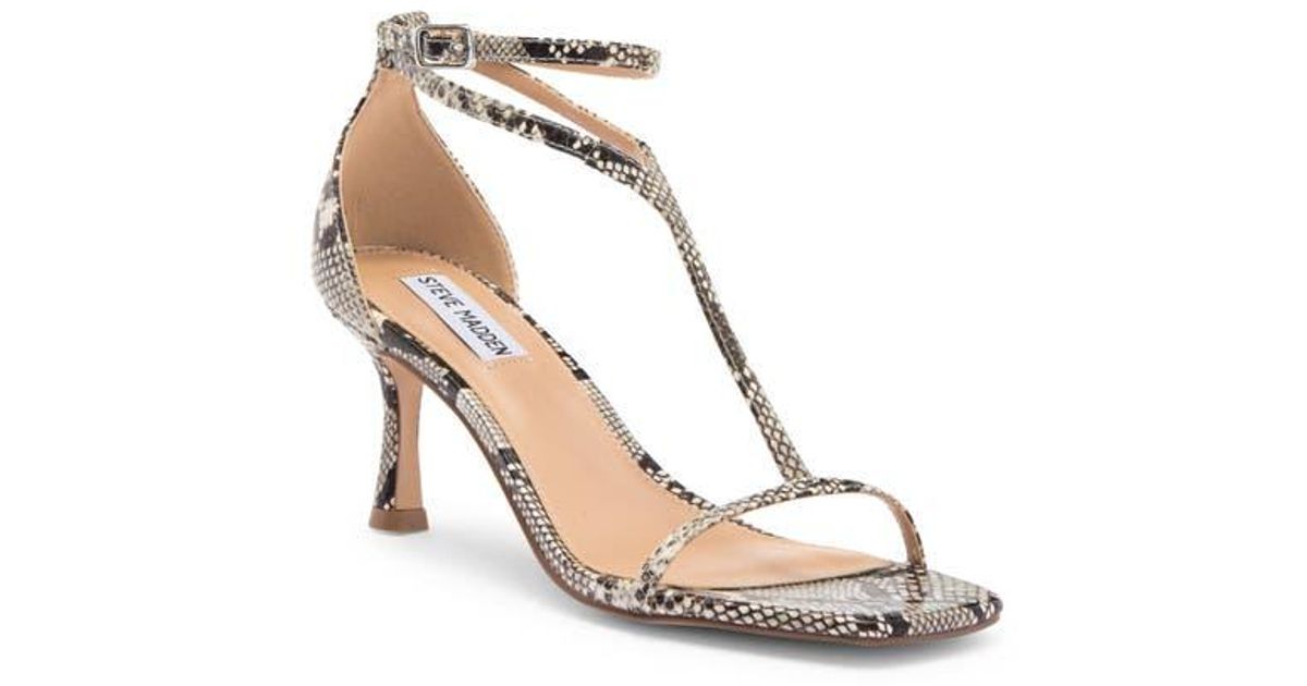 【Steve Madden】Mayzie Tストラップ サンダル Steve Madden Mayzie T-Strap Sandal | Lyst