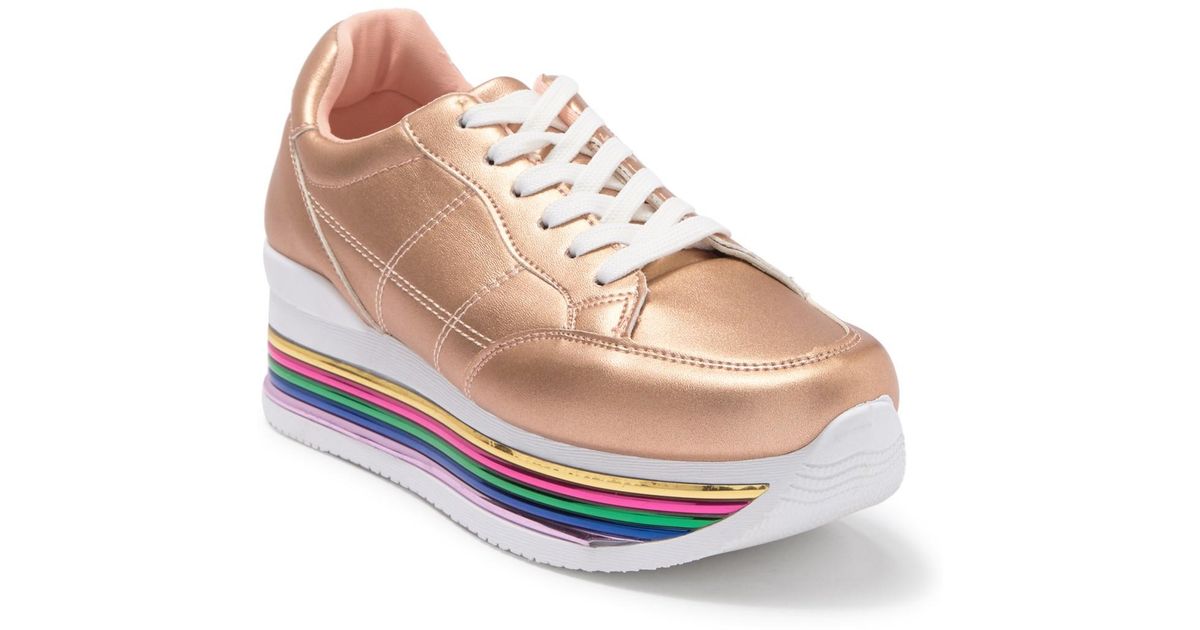 cape robbin platform sneakers