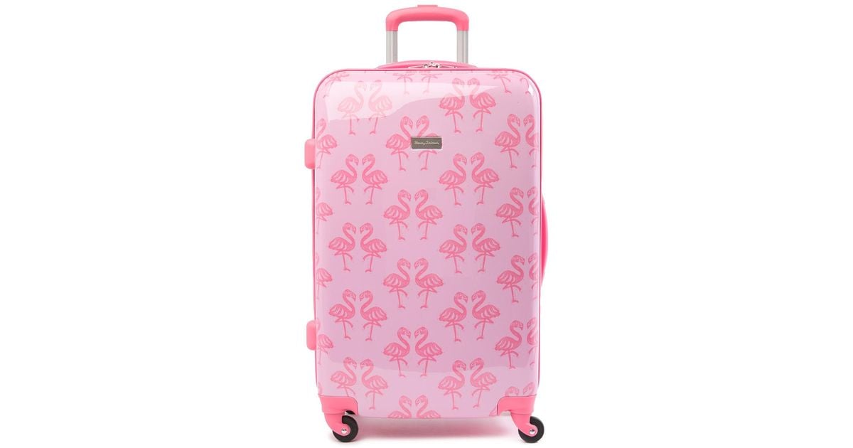 tommy bahama flamingo suitcase
